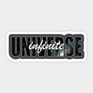 Universe infinite Sticker